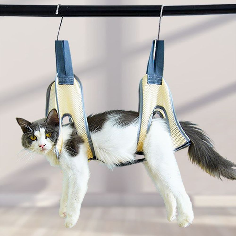 Pet Grooming Hammock Sling Restraint - Wisząca hamak do pielęgnacji kota, zabezpieczający