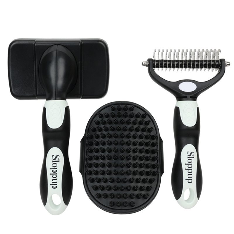 Slicker Brush Self Cleaning Pet Grooming - NOWOŚĆ! W magazynie – zestaw do