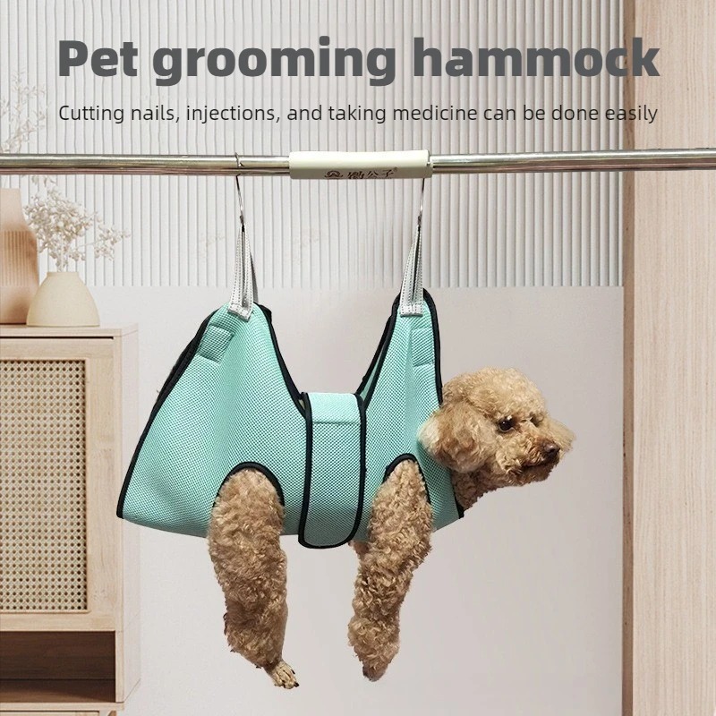 Pet Grooming Hammock Sling Restraint - Hamak do pielęgnacji kota z szelkami