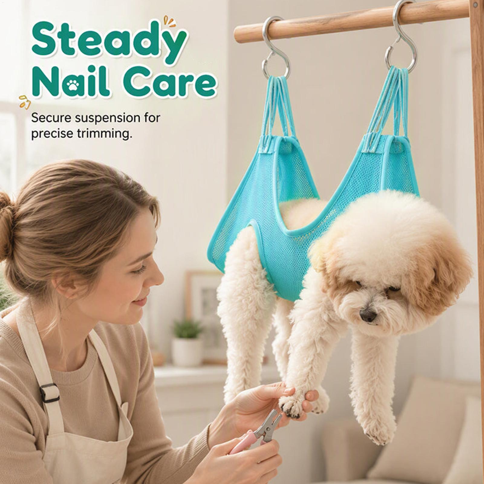 Pet Grooming Hammock Sling Restraint - Hamak do pielęgnacji psów i kotów,