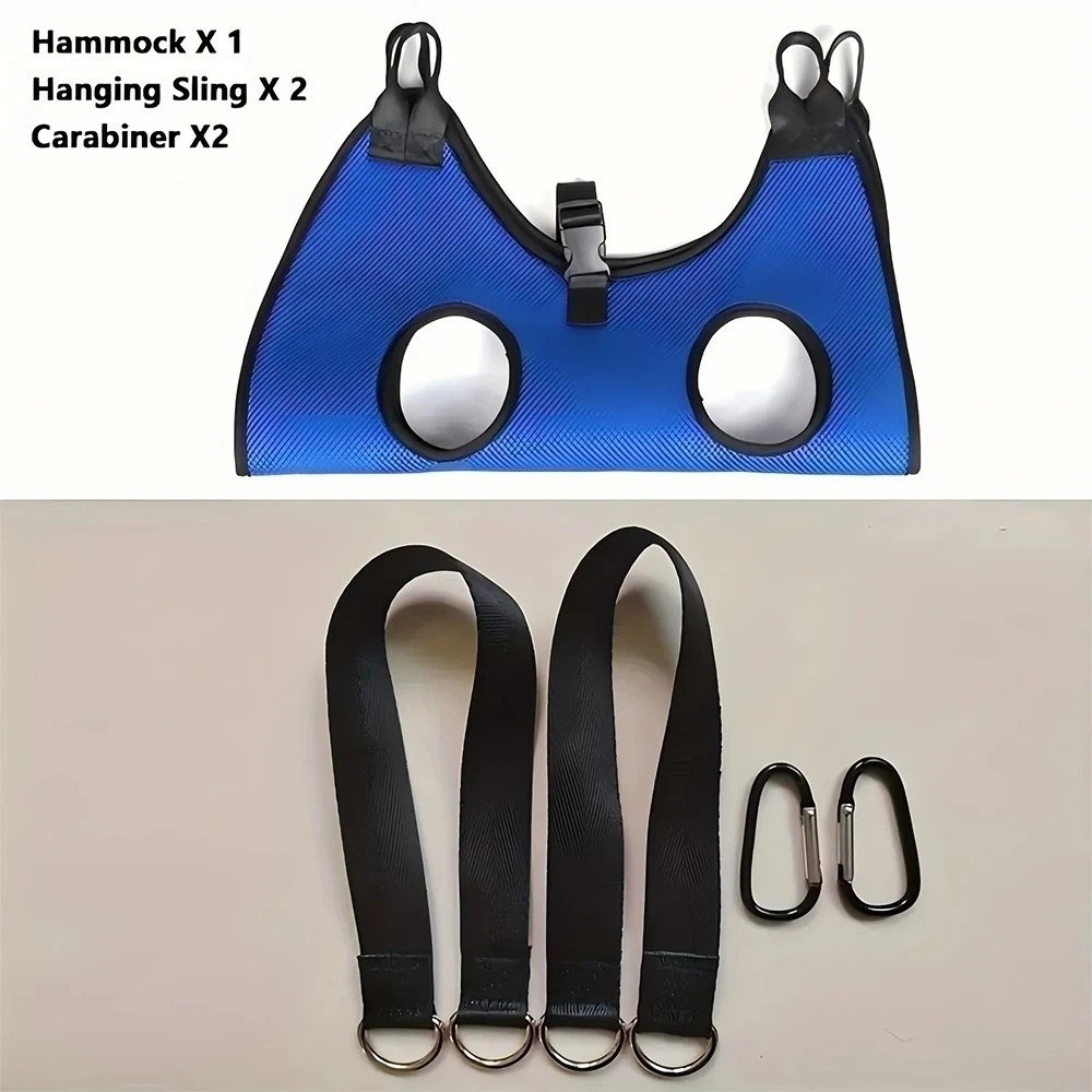 Pet Grooming Hammock Sling Restraint - Duży hamak do pielęgnacji zwierząt, zapobiegający