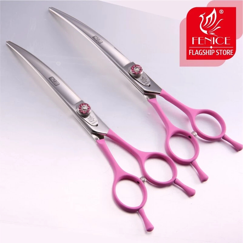 Profesjonalne nożyczki dla zwi – Professional Pet Grooming Scissors Curved recenzja i cena