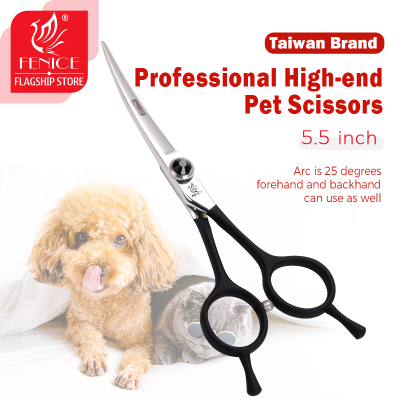 Fenice 5. 5-calowe profesjonal – Professional Pet Grooming Scissors Curved recenzja i cena