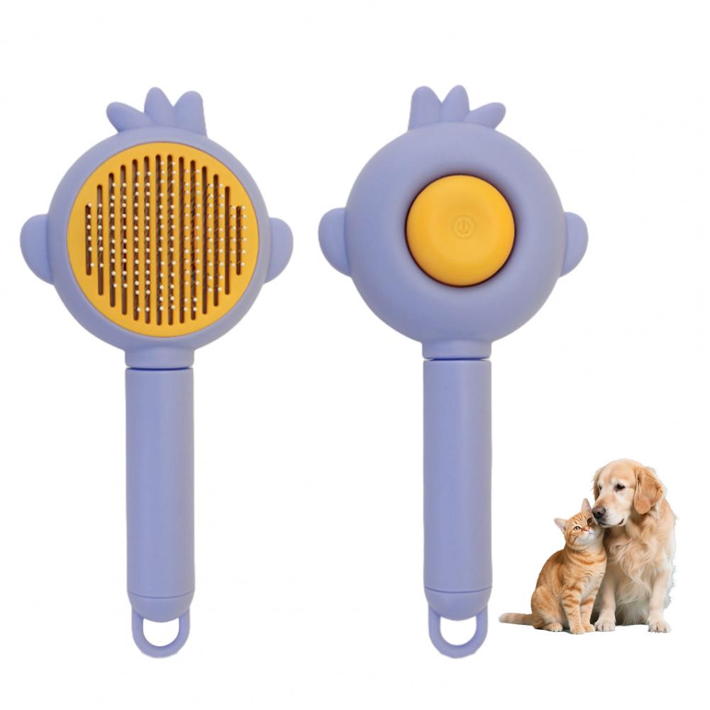 Szczotka do pielęgnacji kota,  – Slicker Brush Self Cleaning Pet Grooming recenzja i cena