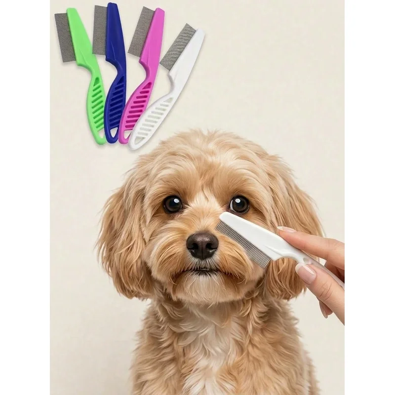 Grzebień do usuwania plam i pc – Flea Comb Fine Tooth Pet Tear Stain recenzja i cena