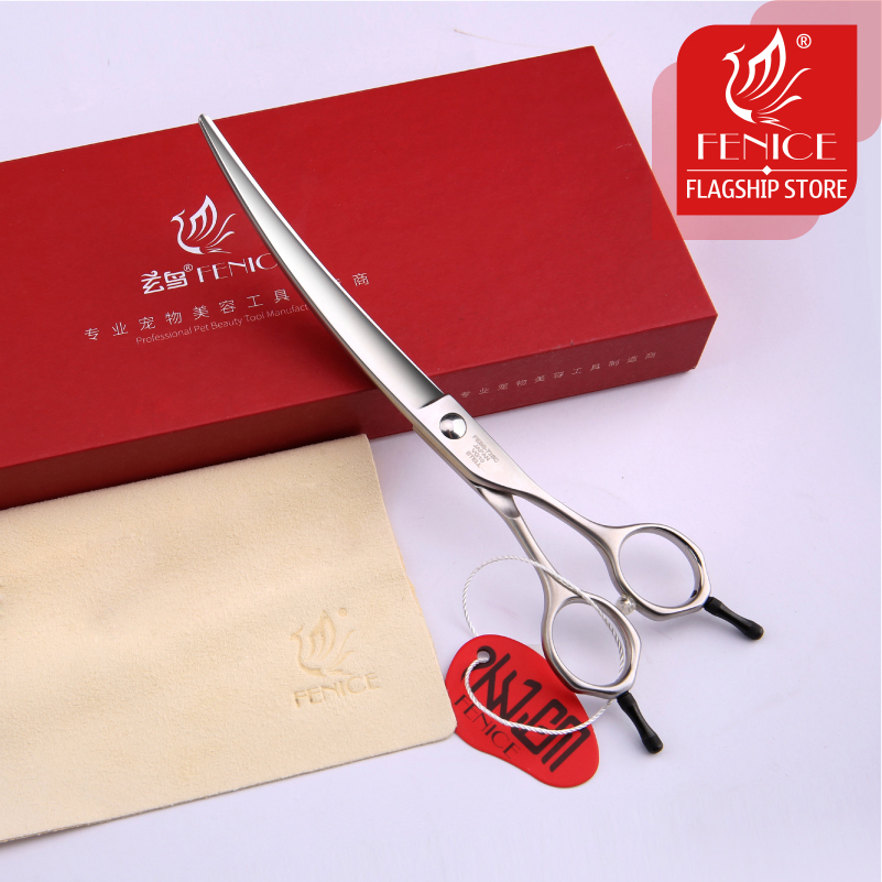 Fenice profesjonalne Dog Groom – Professional Pet Grooming Scissors Curved recenzja i cena
