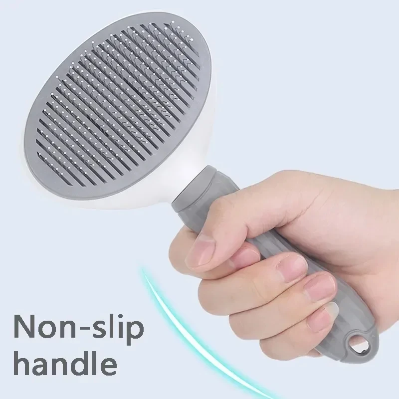 Samoczyszczący grzebień do usu – Slicker Brush Self Cleaning Pet Grooming recenzja i cena