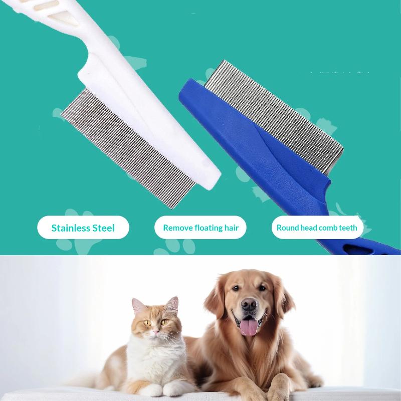 Grzebień do usuwania plam i pa – Flea Comb Fine Tooth Pet Tear Stain recenzja i cena
