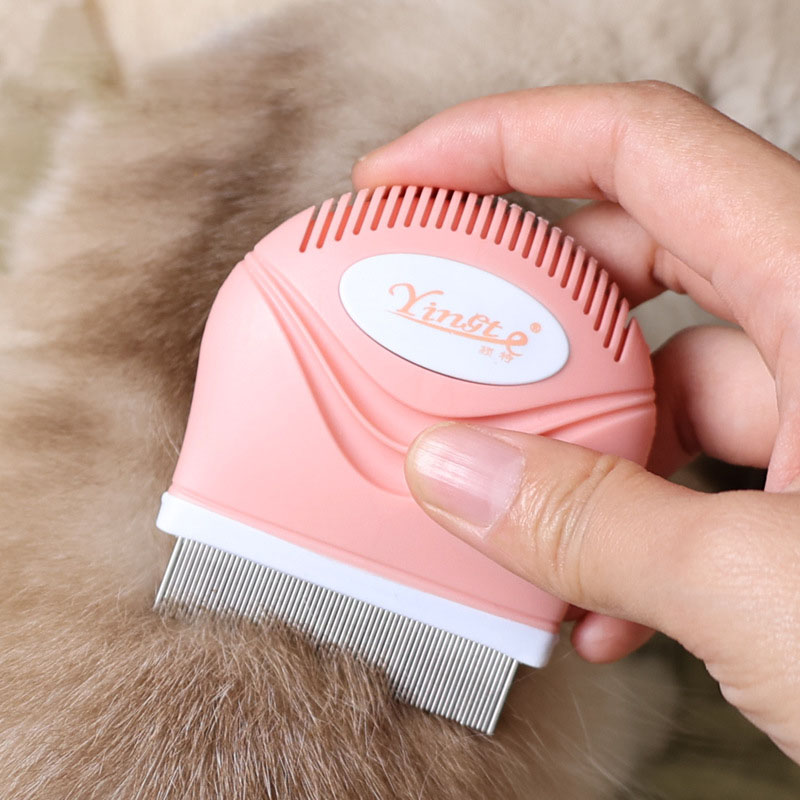 Grzebień do usuwania pcheł ze  – Flea Comb Fine Tooth Pet Tear Stain recenzja i cena