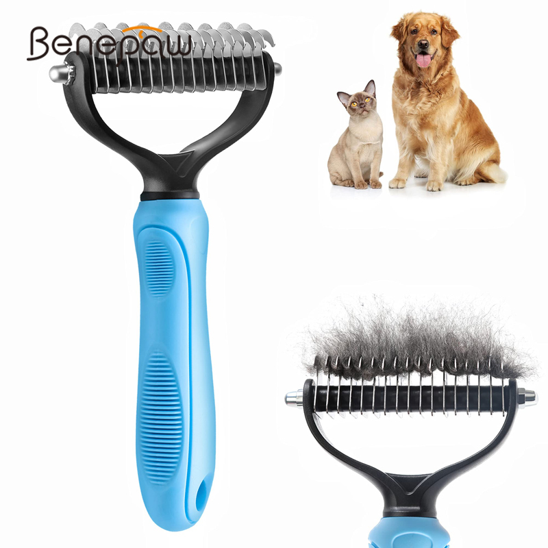 Benepaw profesjonalne pies pod – Undercoat Rake Dematting Tool Dog Shedding recenzja i cena