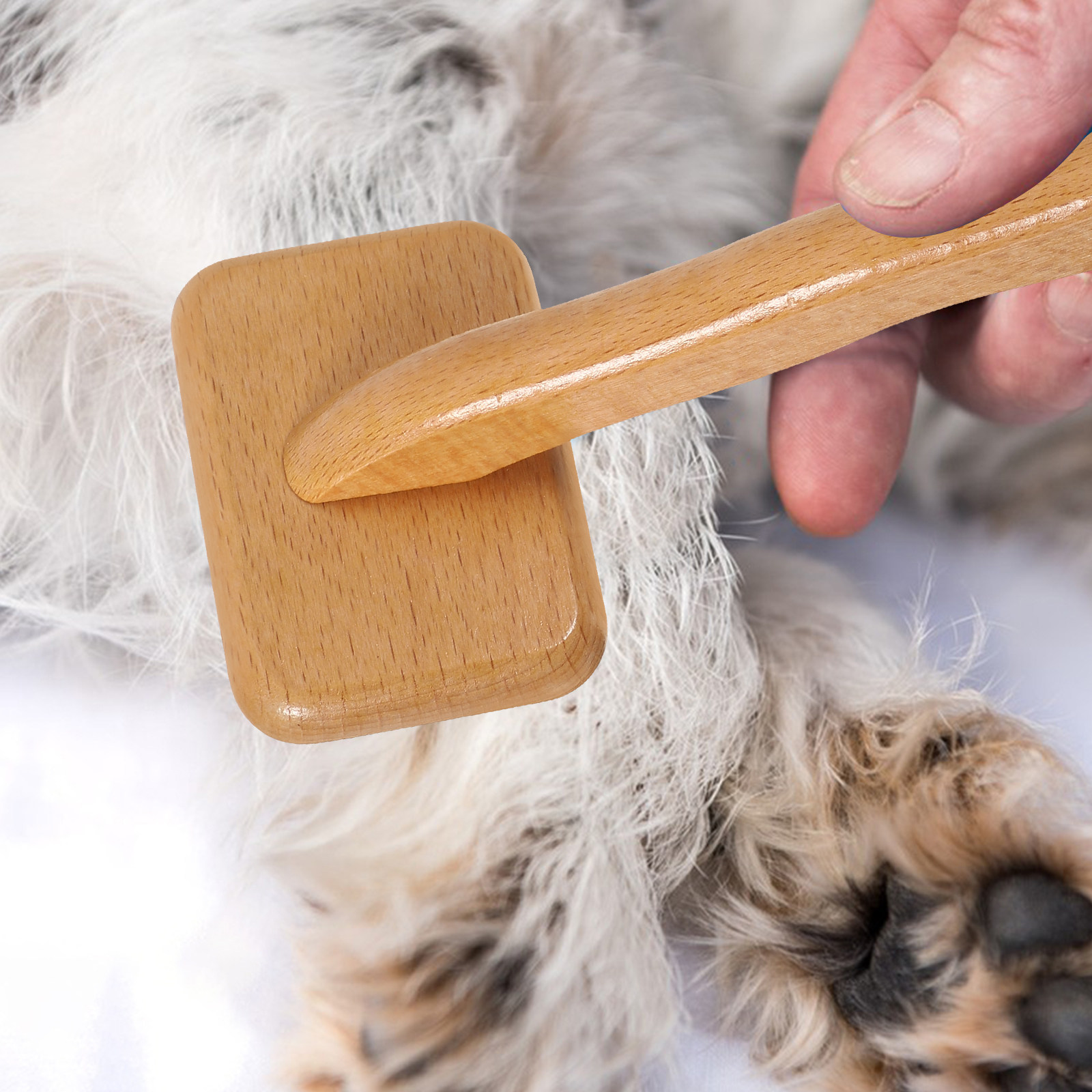 Grzebień do pielęgnacji psów,  – Slicker Brush Self Cleaning Pet Grooming recenzja i cena