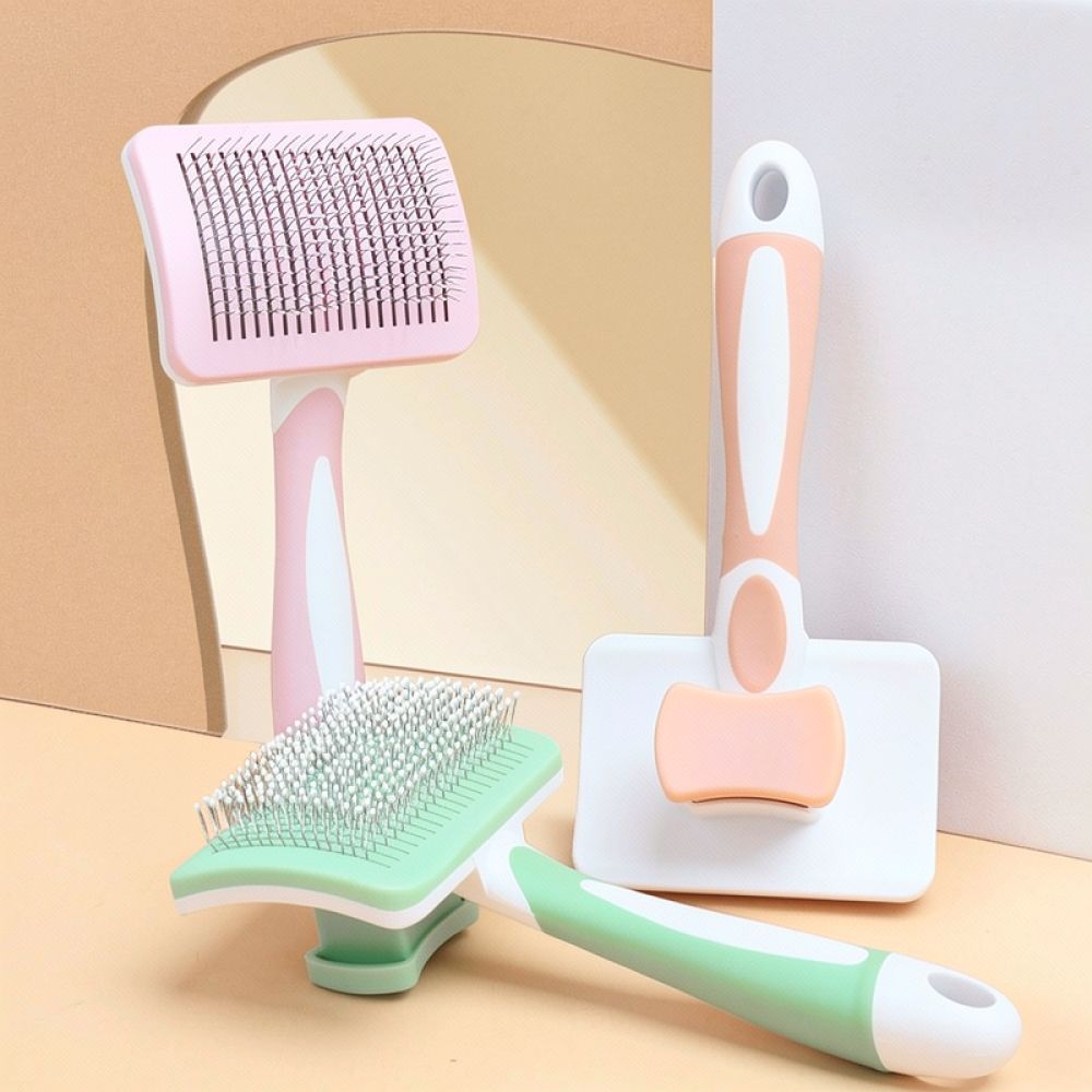 Zestaw do pielęgnacji sierści  – Slicker Brush Self Cleaning Pet Grooming recenzja i cena
