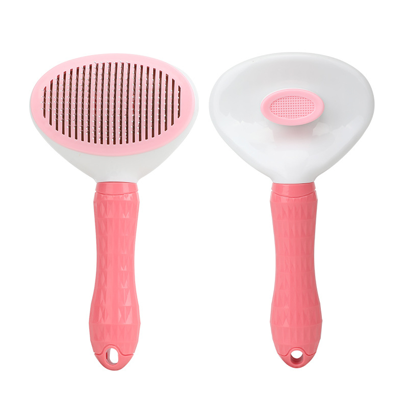 Szczotka do pielęgnacji kota,  – Slicker Brush Self Cleaning Pet Grooming recenzja i cena