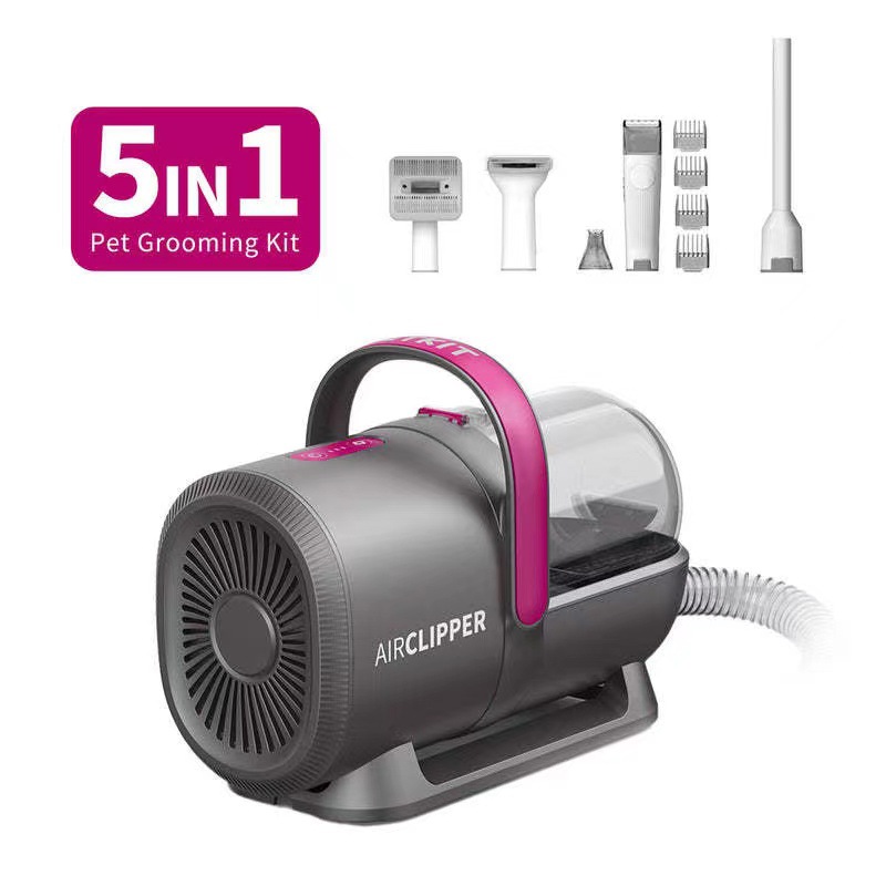 PETKIT Airclipper 5-w-1 Zestaw – Pet Grooming Vacuum Suction Kit 5 In 1 recenzja i cena