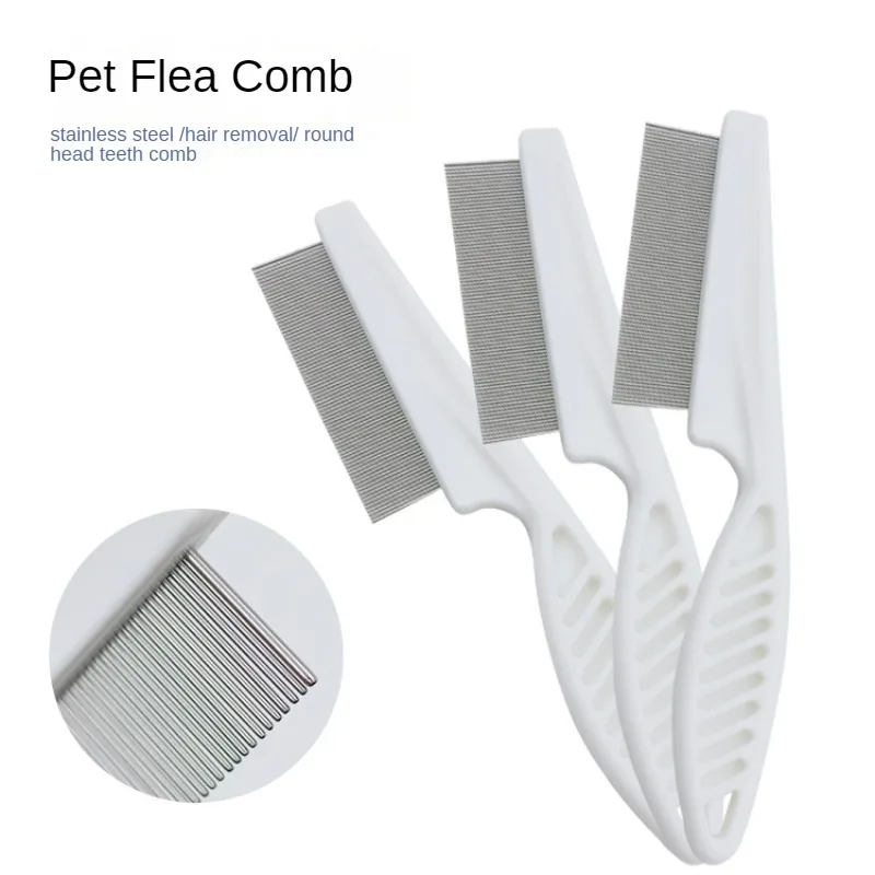 1 sztuka – grzebień do usuwani – Flea Comb Fine Tooth Pet Tear Stain recenzja i cena