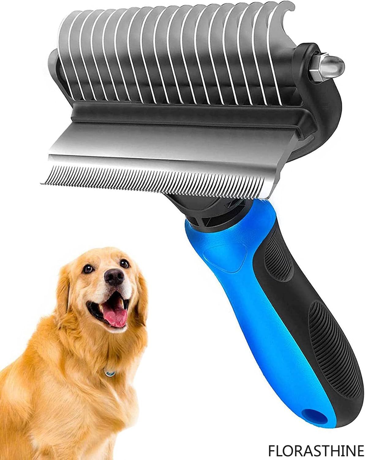 Szczotka do pielęgnacji zwierz – Undercoat Rake Dematting Tool Dog Shedding recenzja i cena