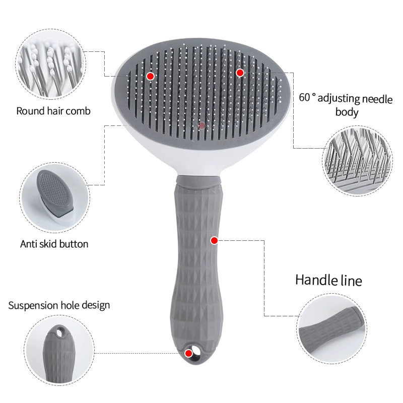 Szczotka samoczyszcząca Pet On – Slicker Brush Self Cleaning Pet Grooming recenzja i cena