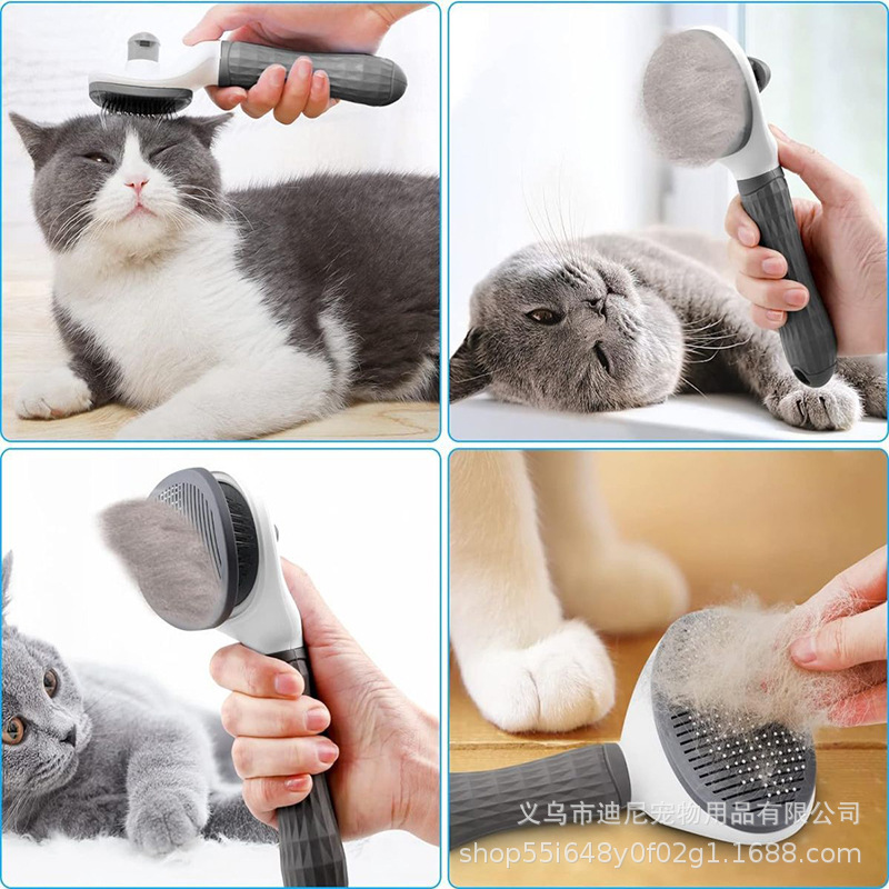 Szczotka do samoczyszczenia si – Slicker Brush Self Cleaning Pet Grooming recenzja i cena