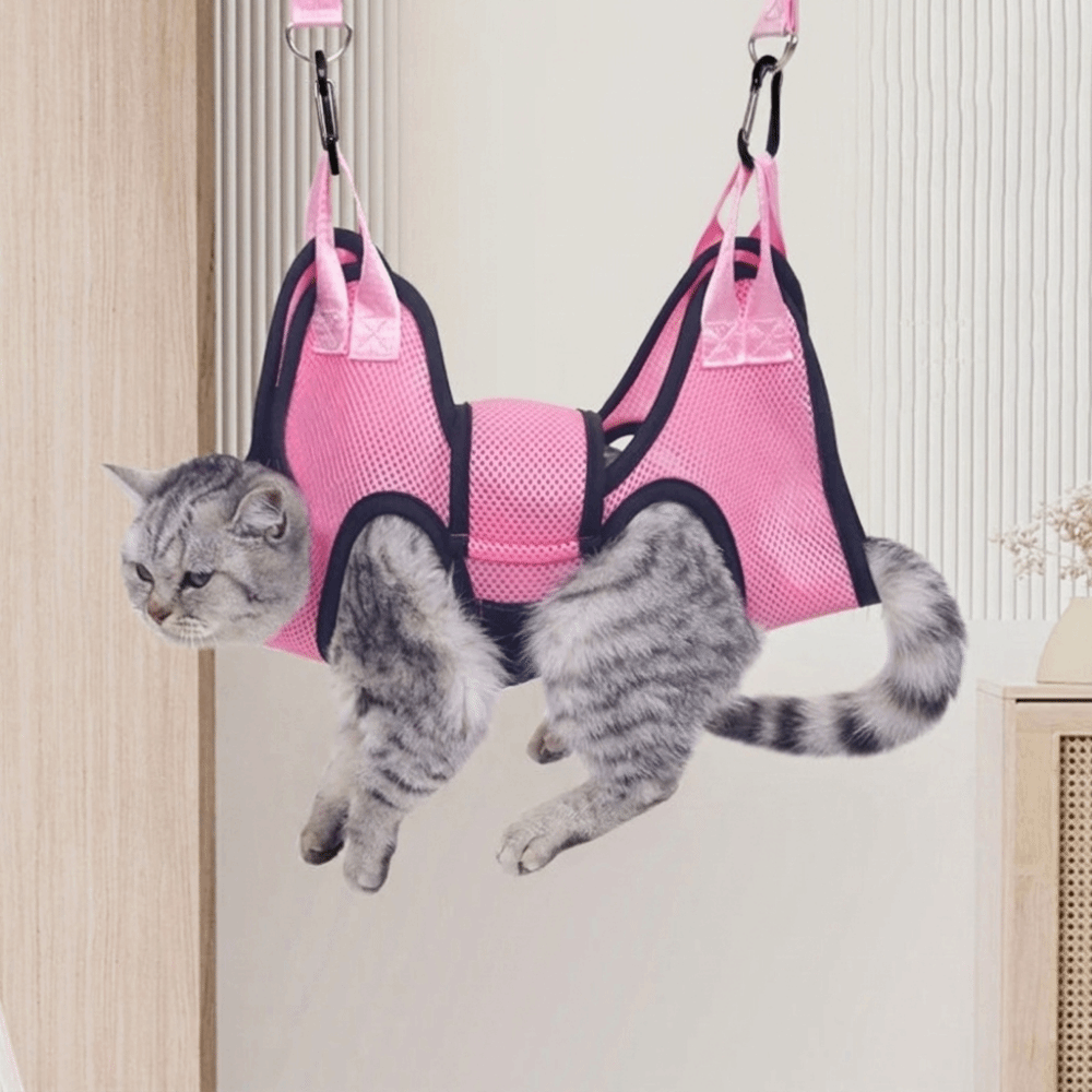Regulowana siatka do pielęgnac – Pet Grooming Hammock Sling Restraint recenzja i cena
