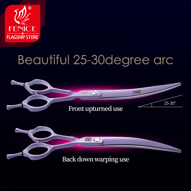 Fenice Professional 6,5/7 cali – Professional Pet Grooming Scissors Curved recenzja i cena