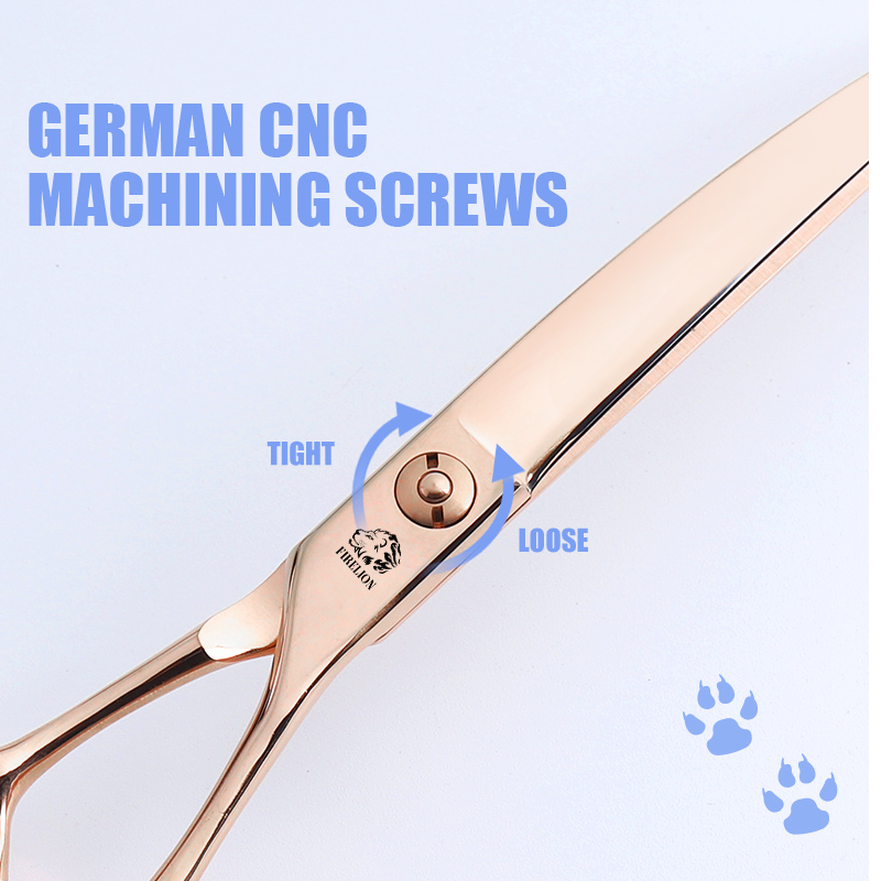 FIRELION Professional VG10 6,5 – Professional Pet Grooming Scissors Curved recenzja i cena