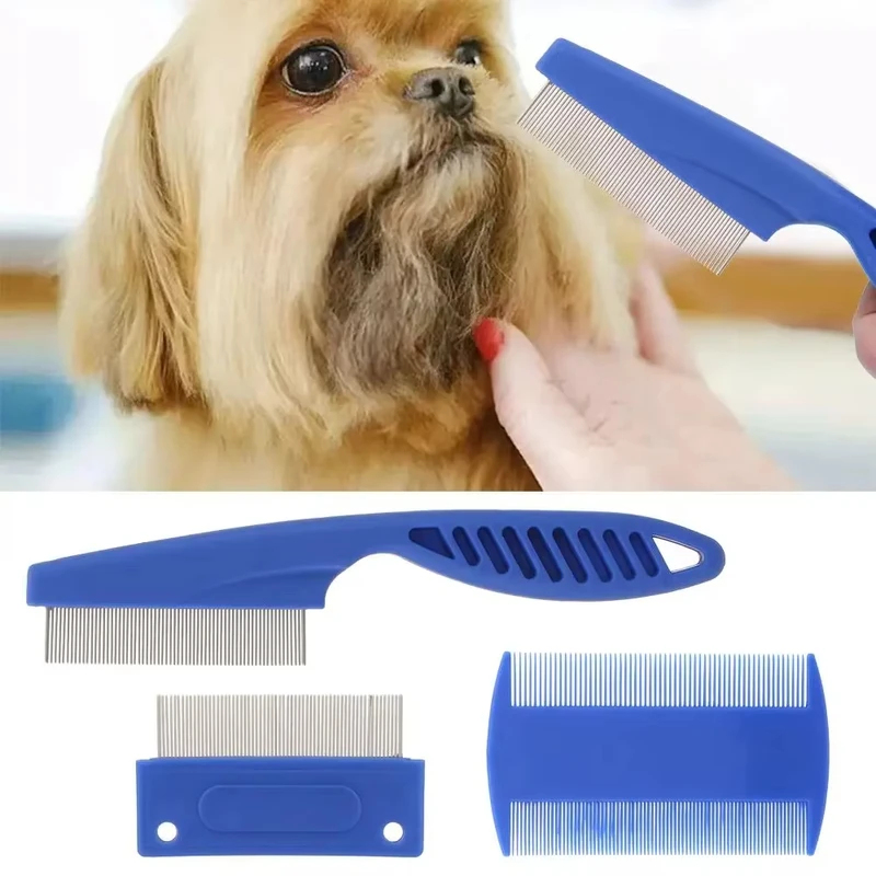 6 sztuk/zestaw Grzebień do usu – Flea Comb Fine Tooth Pet Tear Stain recenzja i cena
