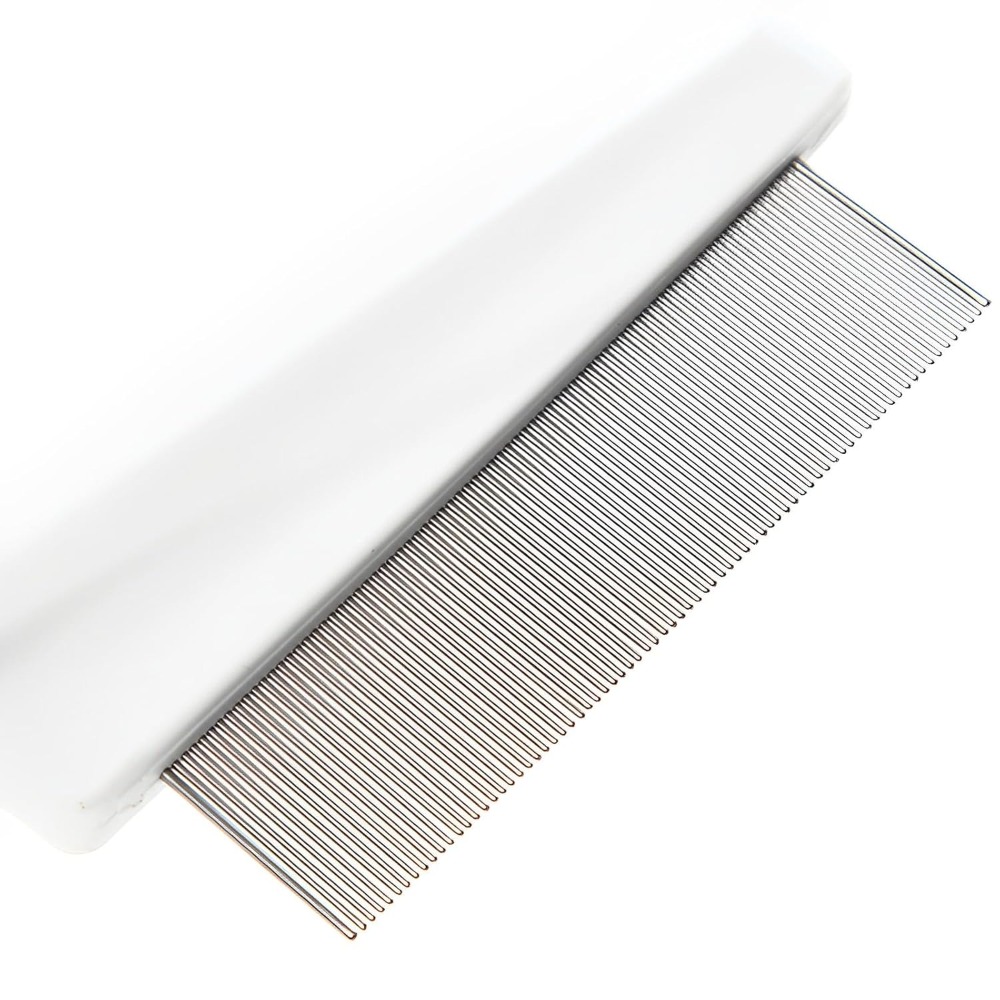 Grzebień na pchły dla psów i k – Flea Comb Fine Tooth Pet Tear Stain recenzja i cena